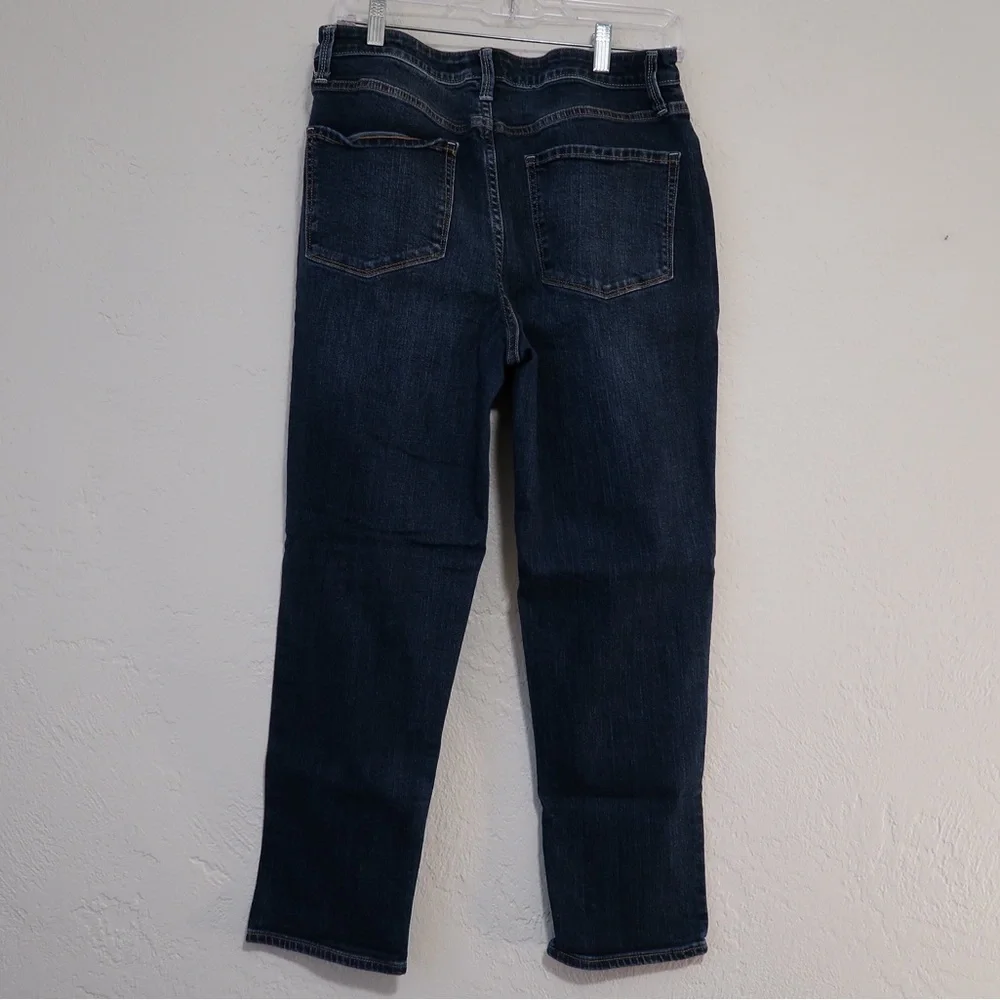 Arizona Mom Jeans Dark Wash